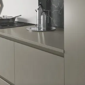 Top per cucina in Neolith® Cement Satin di Stosa