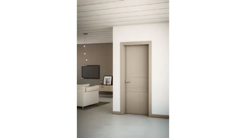 Pivato, porta della collezione Unica laccato opaco beige