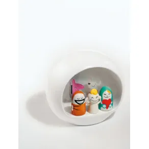 Presepe moderno stile cartoon