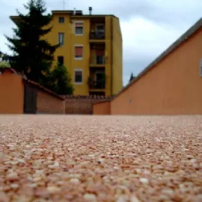 Pavimento esterno in resina