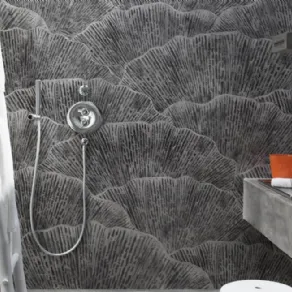 Carta da parati per bagno GOETHE di Wall&decò 