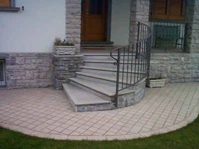 Rivestimento scale esterne