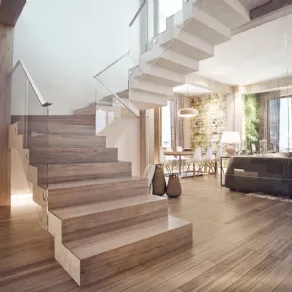 Rivestimenti scale interne moderne