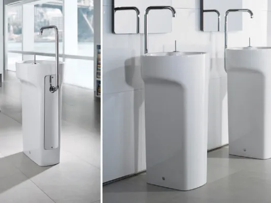 lavabo design roca amberes