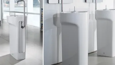 lavabo design roca amberes