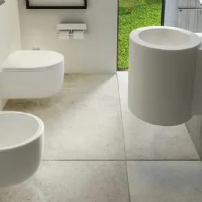 Sanitari sospesi in ceramica BTONDO di MOMA Design