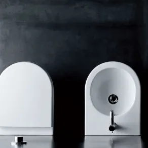 Sanitari a filo muro Mini Nuvola di Azzurra Ceramica