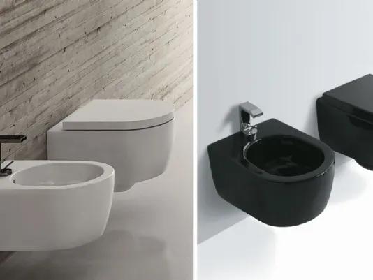 Vaso e bidet sospesi Citterio Pozzi Ginori