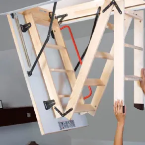 LWK KOMFORT di Fakro, scala retrattile in legno