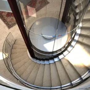 Scale in marmo moderne  