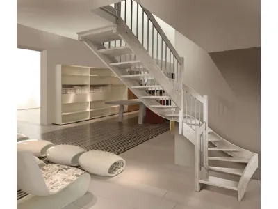 Scala nilur con struttura in legno