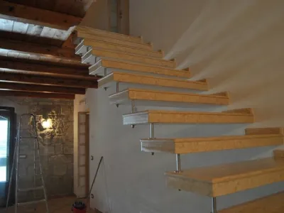 scala prefabbricata finita