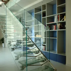 scala prefabbricata in vetro