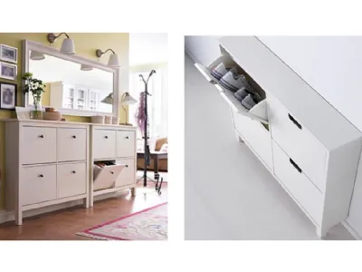 Scarpiera Ikea, pratica e versatile
