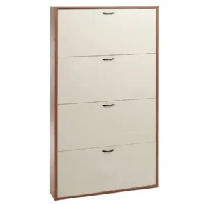 Scarpiera salvaspazio materiali