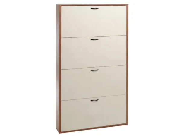 Scarpiera salvaspazio materiali