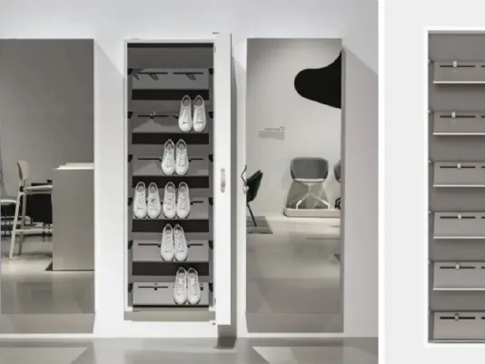 Specchio contenitore BOXONE di Kristalia