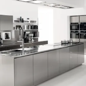 cucina in acciaio