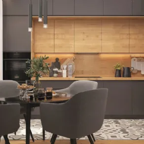Un progetto di cucina moderna