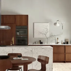 Cucina in legno di Nordiska Kök