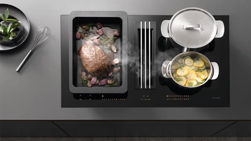 Proposta combinata di Miele, fuochi e aspirazione