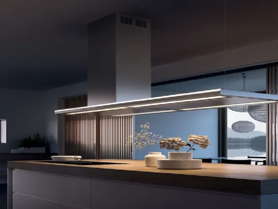 Cappa di Falmec con sistema brevettato Noise Reduction System