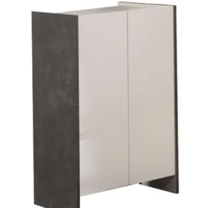 Il mobile bagno in nobilitato Click B11 di Mercatone Uno, 175 euro.