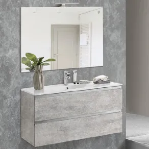 Il componibile bagno della collezione Vittoria di Mondo Convenienza, 230 euro.
