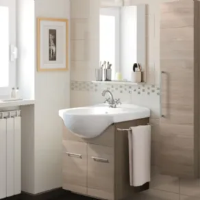Il mobile bagno Ginevra – Mondo Convenienza, 129 euro.
