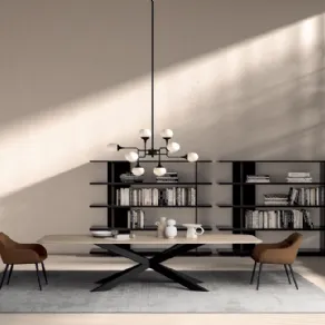 Modello Copenhagen di Devina Nais con top a saponetta in rovere