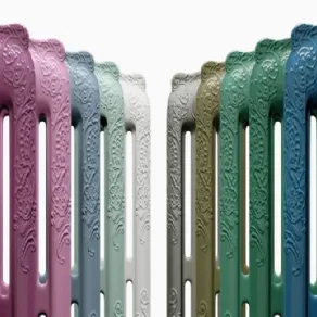 Sfumature del Tiffany radiatore in ghisa di Scirocco