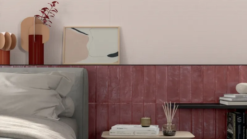 Piastrelle retro' Marca Corona per dare carattere alla camera da letto