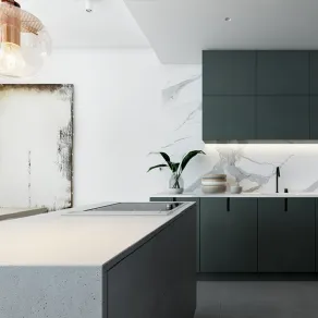 Laminam ha ideato I Naturali: una collezione di lastre in gres porcellanato effetto marmo dalle infinite applicazioni