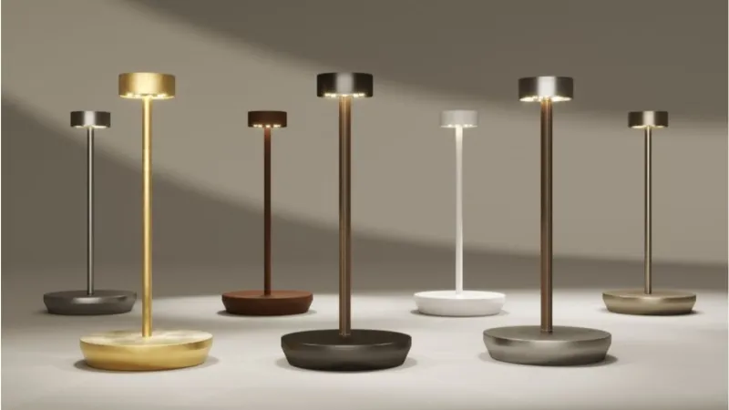 Lampade ricaricabili Rivetto di Chiaro di Luna