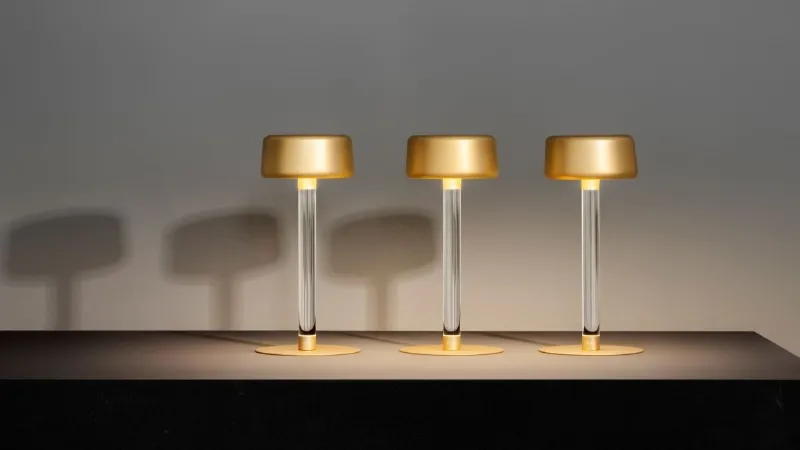 Lampade Tee disegnate da Marc Sadler per Olev