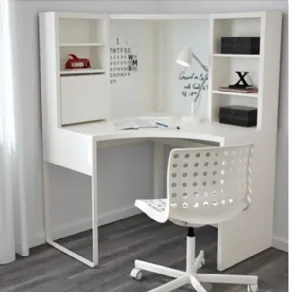 Scrivania angolare Ikea Micke