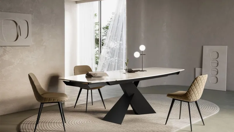 Fox gres, tavolo da pranzo di Arredo3