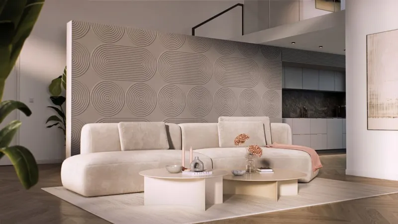 Wall Panel Canelé di Noel & Marquet