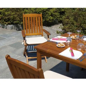 Sedie da giardino in legno
