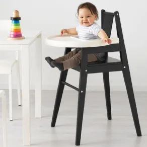 Seggiolone Ikea legno