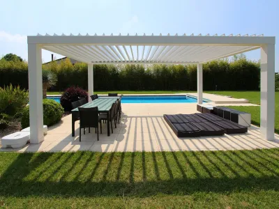 Serra bioclimatica, chiusura vetrata per vivere il terrazzo in inverno
