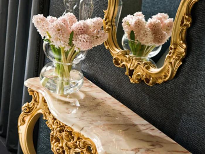 specchio barocco oro