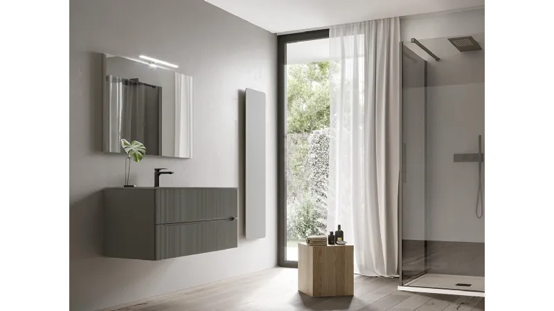 Finiture attuali, colori di tendenza, superfici materiche per la collezione Smyle di Ideagroup