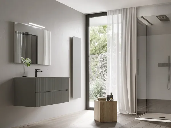 Finiture attuali, colori di tendenza, superfici materiche per la collezione Smyle di Ideagroup