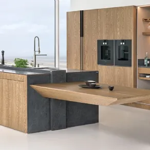 Cucina con isola PHANTOM By Zajc
