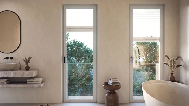 PROLUX + di Oknoplast, alluminio con triplo vetro