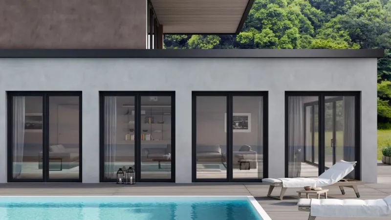 Aluskin di WnD, alluminio e PVC