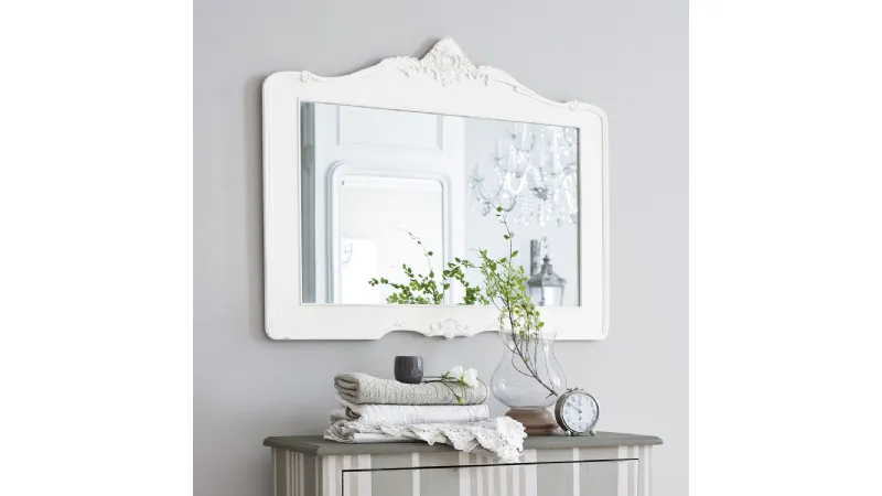 Specchio Maisons du Monde rettangolare Romantica