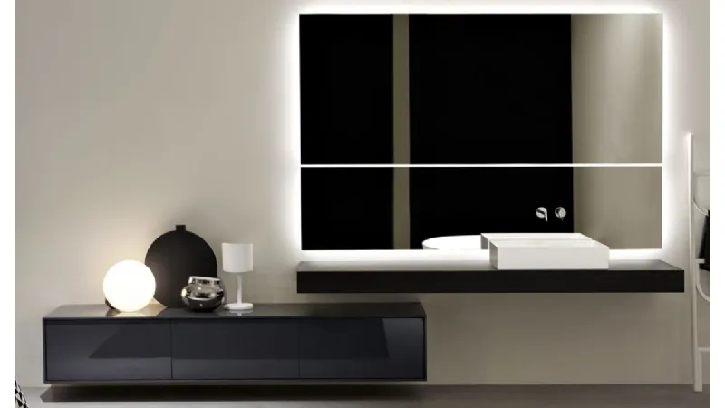 Specchio bagno Neutrokit by Antonio Lupi Design