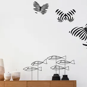 OOTSR 50 Stencil Fiori E Foglie Per Pittura – Riutilizzabili In PET 7,6×15,2 Cm, Ideali Per Pareti, Legno, Tessuti E DIY
